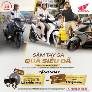 SẮM TAY GA, QUÀ SIÊU ĐÃ
