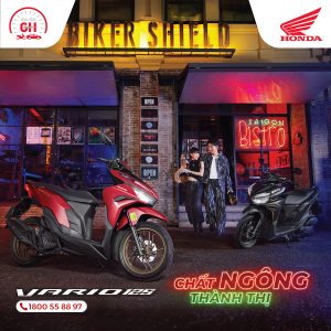 Vario 125 – CHẤT NGÔNG THÀNH THỊ VỚI SẮC ĐỎ NỔI BẬT!