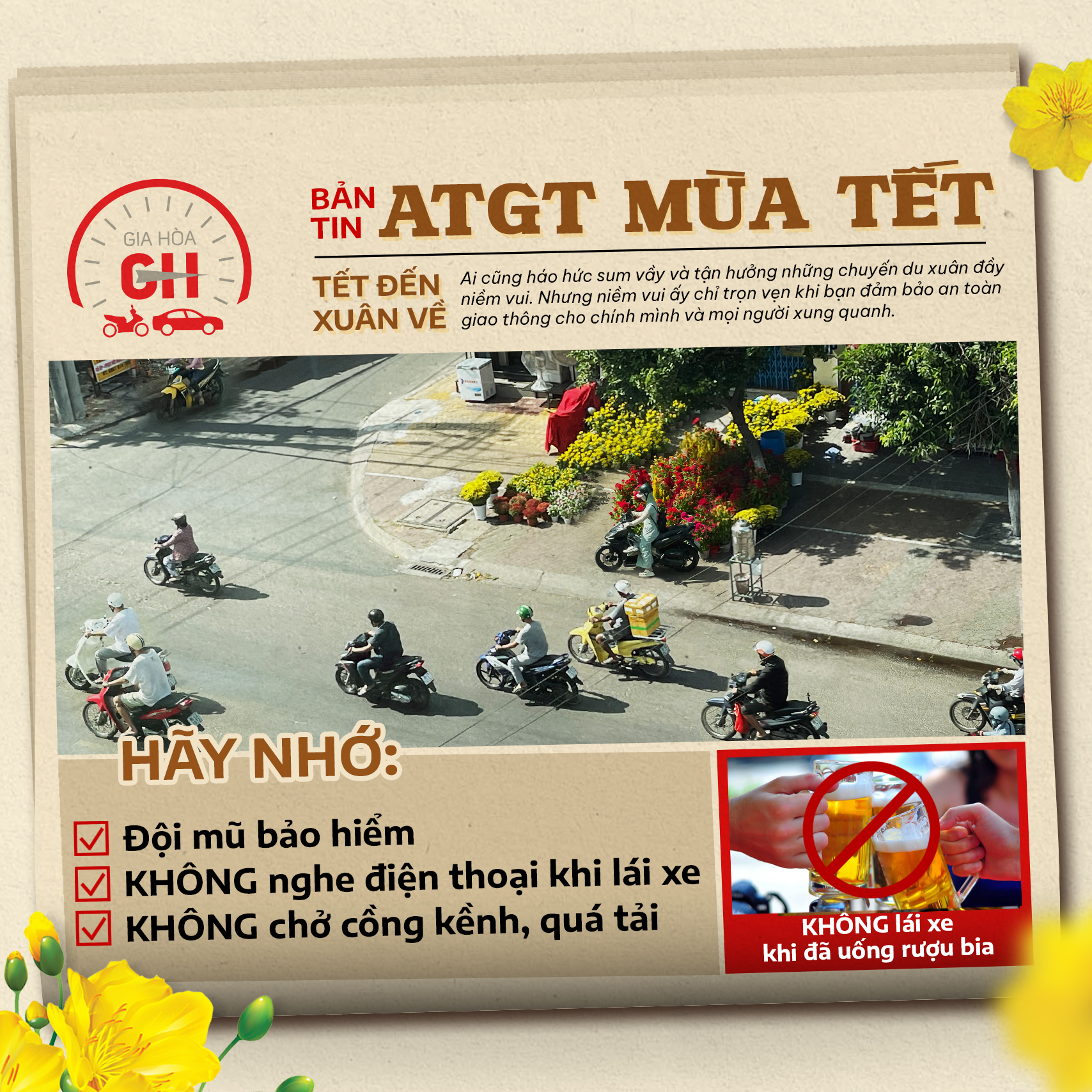 Bản Tin An Toàn Giao Thông Mùa TẾT