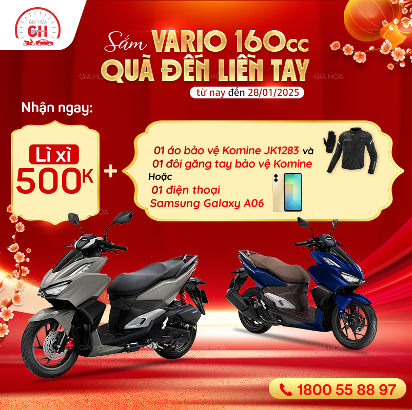 📣📣SẮM VARIO 160cc – QUÀ ĐẾN LIỀN TAY