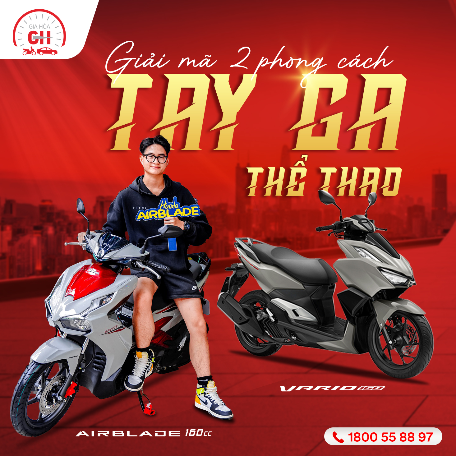 GIẢI MÃ 2 PHONG CÁCH TAY GA THỂ THAO