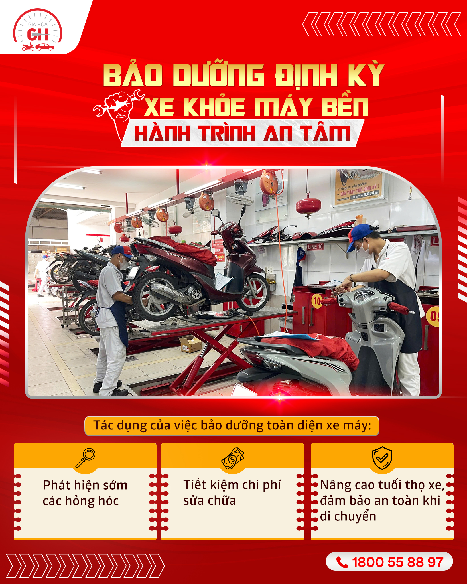 BẢO DƯỠNG ĐỊNH KỲ – ĐỂ XE KHỎE, BẠN YÊN TÂM LÁI!