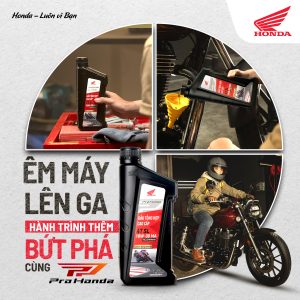 HÀNH TRÌNH THÊM BỨT PHÁ CÙNG Pro Honda